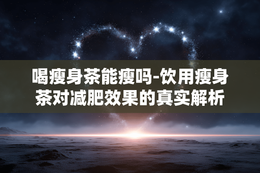 喝瘦身茶能瘦吗-饮用瘦身茶对减肥效果的真实解析