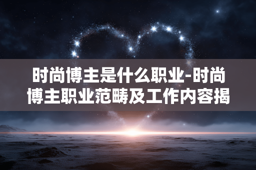时尚博主是什么职业-时尚博主职业范畴及工作内容揭秘 时尚博主是什么职业-时尚博主职业范畴及工作内容揭秘