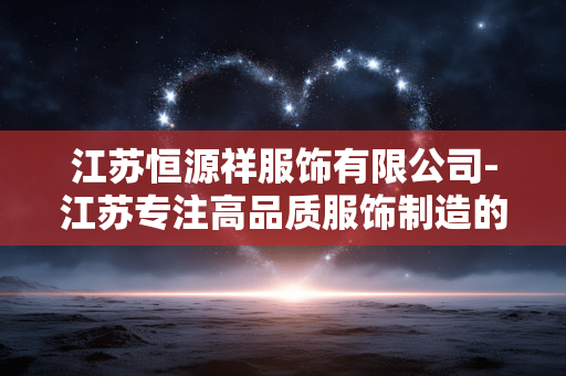 江苏恒源祥服饰有限公司-江苏专注高品质服饰制造的恒源祥企业 江苏恒源祥服饰有限公司-江苏专注高品质服饰制造的恒源祥企业
