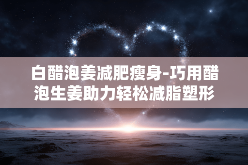 白醋泡姜减肥瘦身-巧用醋泡生姜助力轻松减脂塑形 白醋泡姜减肥瘦身-巧用醋泡生姜助力轻松减脂塑形