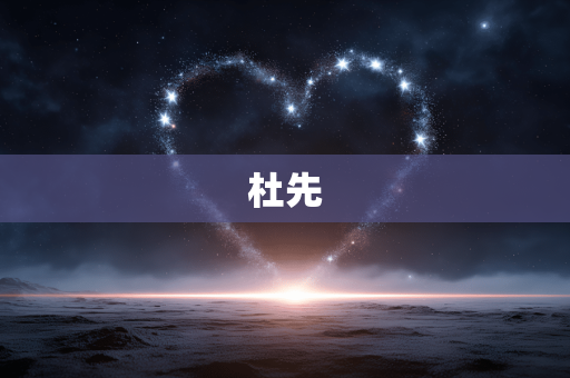 杜先