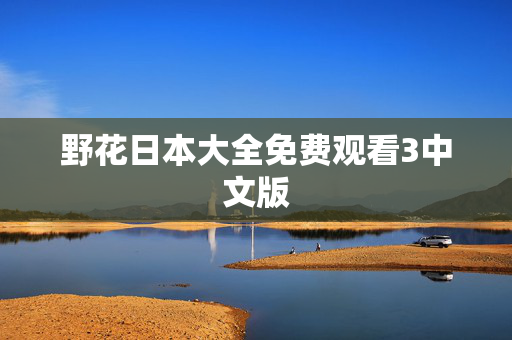 野花日本大全免费观看3中文版