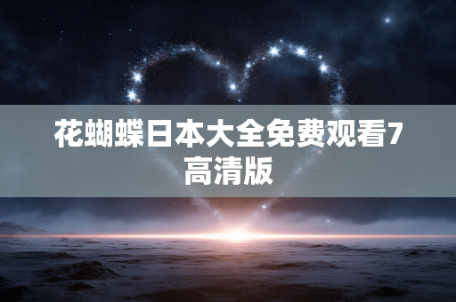花蝴蝶日本大全免费观看7高清版