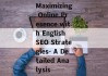 Maximizing Online Presence with English SEO Strategies- A Detailed Analysis