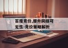 百度竞价,提升网络可见性-竞价策略解析