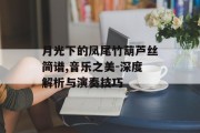 月光下的凤尾竹葫芦丝简谱,音乐之美-深度解析与演奏技巧 月光下的凤尾竹葫芦丝简谱,音乐之美-深度解析与演奏技巧