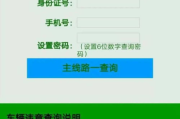 交通违章查询官方网站,快速了解违章记录-使用指南