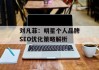 刘凡菲：明星个人品牌SEO优化策略解析