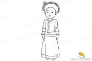 少数民族服饰简笔图案的艺术魅力与传承