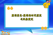 服饰变化-服饰的时代演变与风格变迁