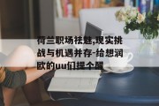 荷兰职场祛魅,现实挑战与机遇并存-给想润欧的uu们提个醒