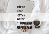 xtransfer--XTransfer：跨境金融服务新力量