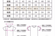 衣服尺寸规格和型号表解析-选购合身衣物的关键指南