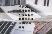 手游OEC是什么意思？深入解析游戏中的OEC概念与应用