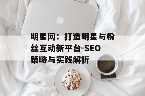 明星网：打造明星与粉丝互动新平台-SEO策略与实践解析