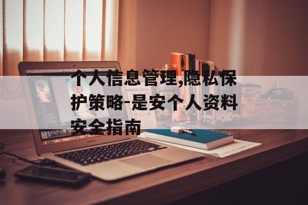 个人信息管理,隐私保护策略-是安个人资料安全指南