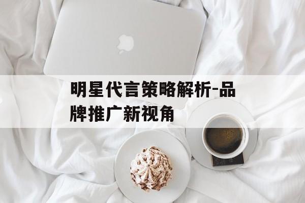 明星代言策略解析-品牌推广新视角