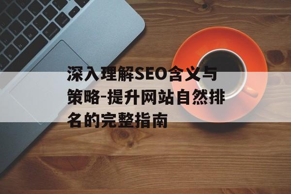 深入理解SEO含义与策略-提升网站自然排名的完整指南