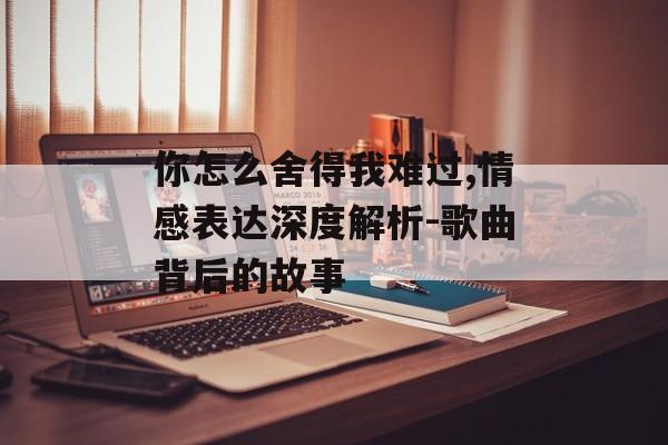 你怎么舍得我难过,情感表达深度解析-歌曲背后的故事