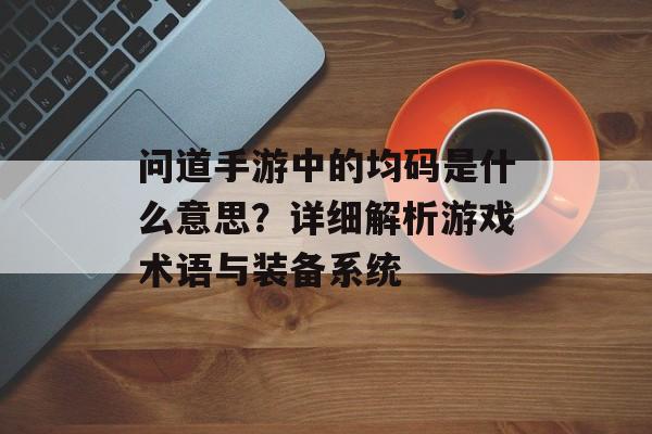 问道手游中的均码是什么意思？详细解析游戏术语与装备系统