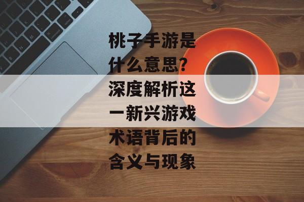桃子手游是什么意思？深度解析这一新兴游戏术语背后的含义与现象