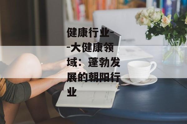 健康行业--大健康领域：蓬勃发展的朝阳行业