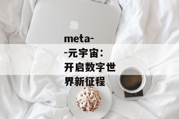 meta--元宇宙：开启数字世界新征程